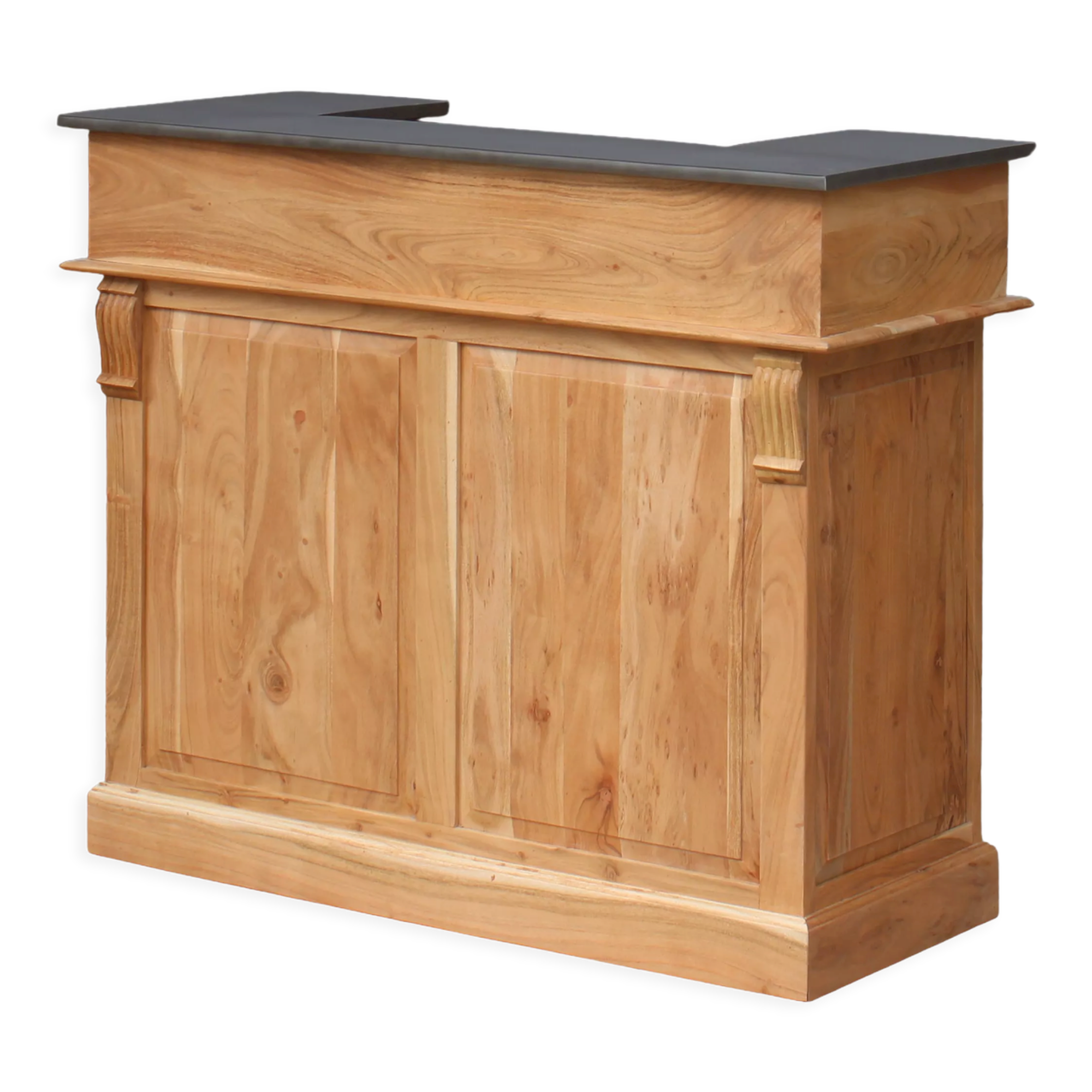 Sells counter bar in solid wood new 120cm