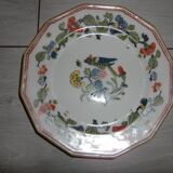 Set of 9 small dessert plates from the 50s