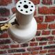 Lampe architecte Blanche DDR 70's