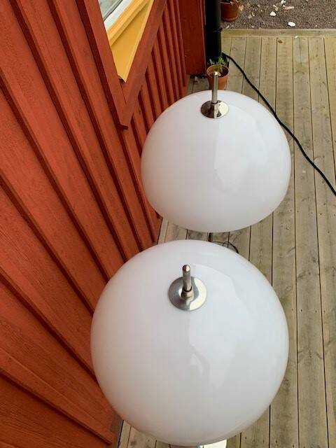Pair of Lilux floor lamps - Sweden 70s