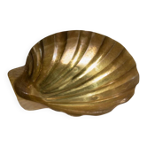 Vintage doré brass bowl by Renzo Cassetti – 1960s Italian Mid-Century design, centerpiece