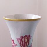 Art deco vase with tulip decoration