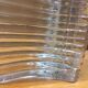 Vintage crystal lamp foot signed daum france - 70s