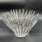 Élégant Centre de Table / coupe en Cristal - Forme de Corolle