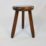 Wooden tripod stool