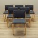 6 chaises danoises par Fritz Hansen, années 1980