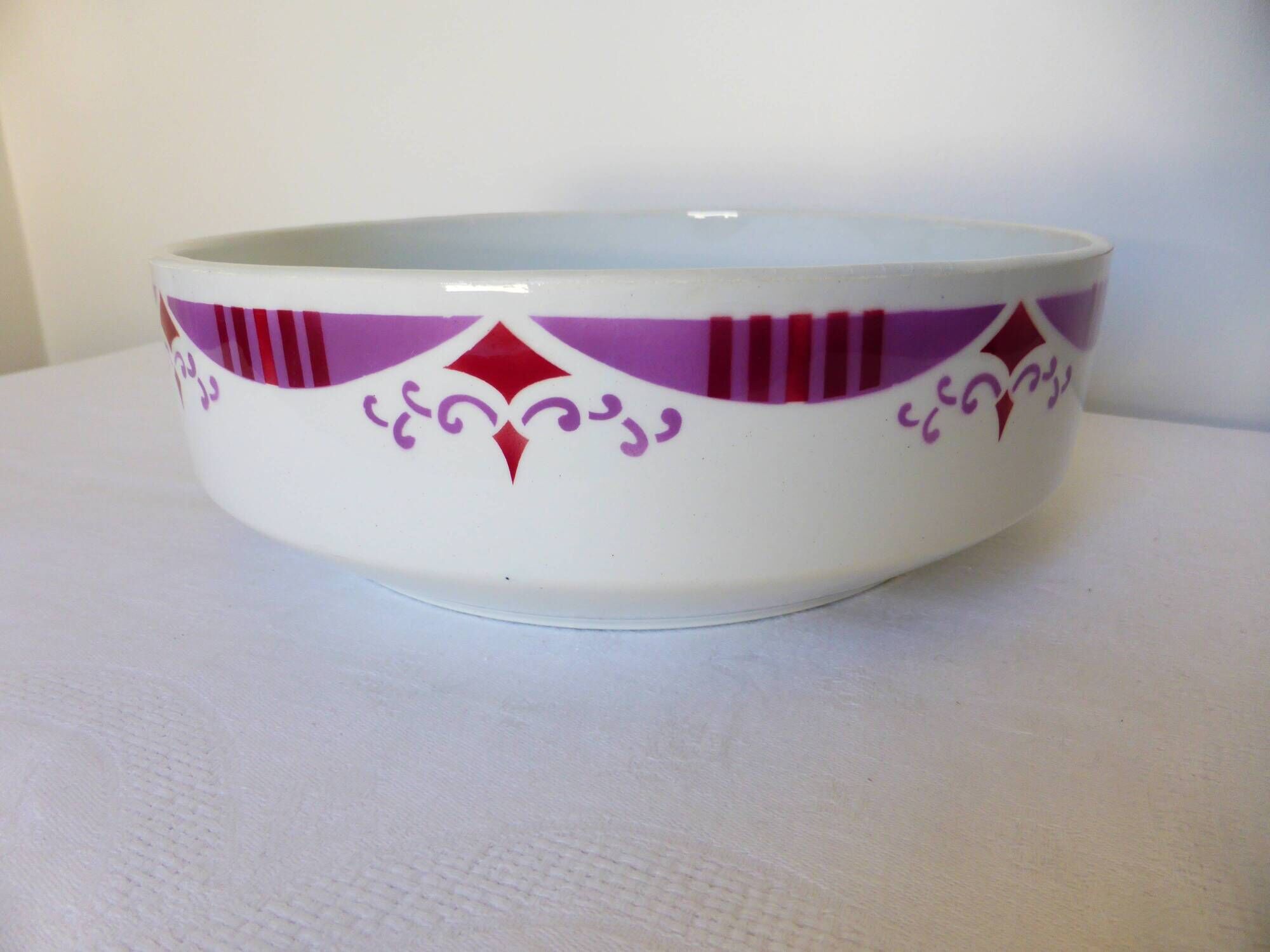 1 iron clay salad bowl from Moulin des Loups and Hamage 2106179