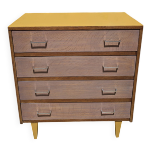 Commode vintage 4 tiroirs