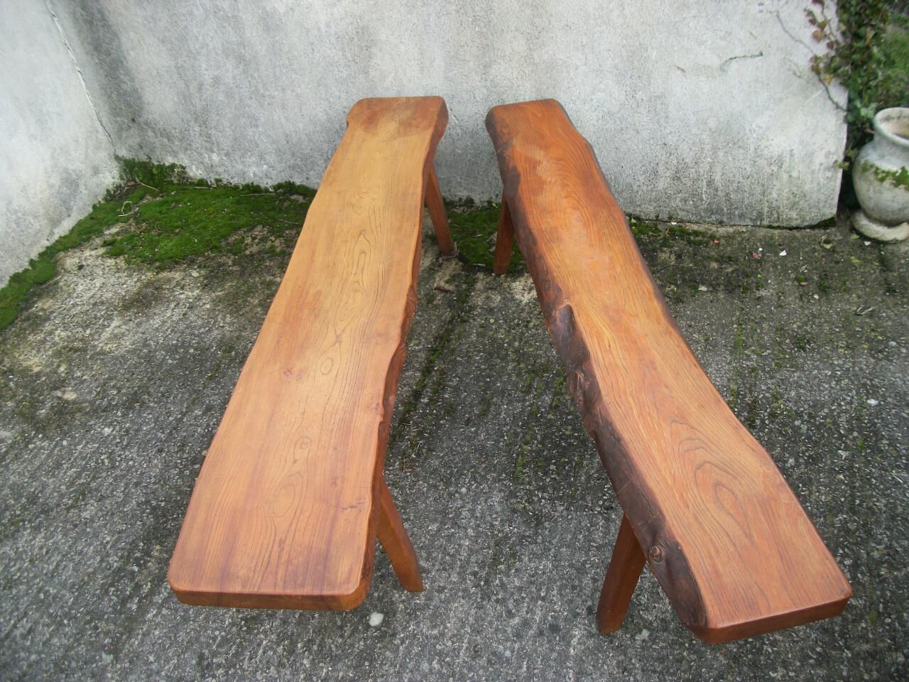 Pair of benches