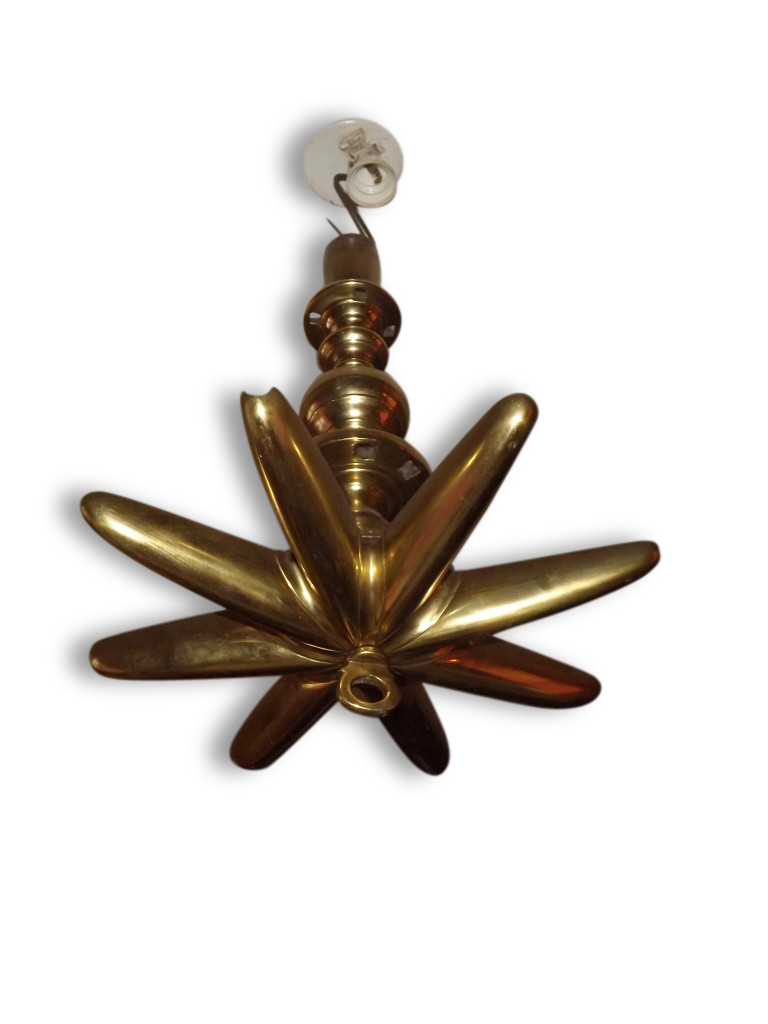 Art deco Bronze suspension
