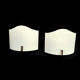 Pair of wall lamps by Murano