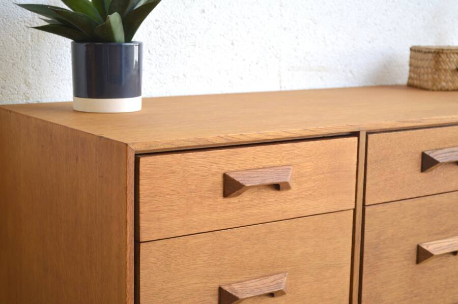 Stag chest of drawers 112cm