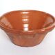 Enamelled terracotta salad bowl