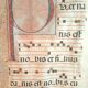Antiphonal page 17th century