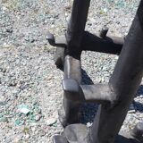 Pair of 19th century cast iron andirons