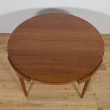 Mid-Century Teak Dining Table & Chairs by Hans Olsen for Frem Røjle, Denmark, 1960s, Set of 5