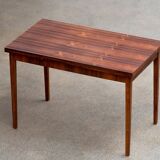 Vintage Scandinavian table in rosewood 1960