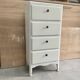 High chest of drawers with 4 original vintage drawers from the 1950s
