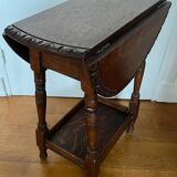 Small side coffee table with flaps