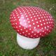 Tabouret pouf champignon pour enfant