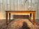 Piano bench – Art Deco period – Stained wood & Skai