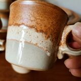Service à café et dessert en grès west Germany