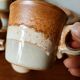 Service à café et dessert en grès west Germany