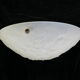 Pendant lamp washbasin art deco pressed molded glass muller freres luneville