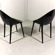 Philippe Starck glossy Super Impossible chairs, Kartell Italy