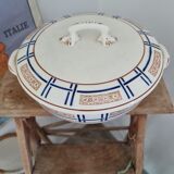 Old tureen Longwy