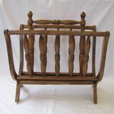 vintage wooden magazine rack n°2