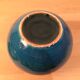 Ball vase Bitossi Aldo Londi, Rimini Blue