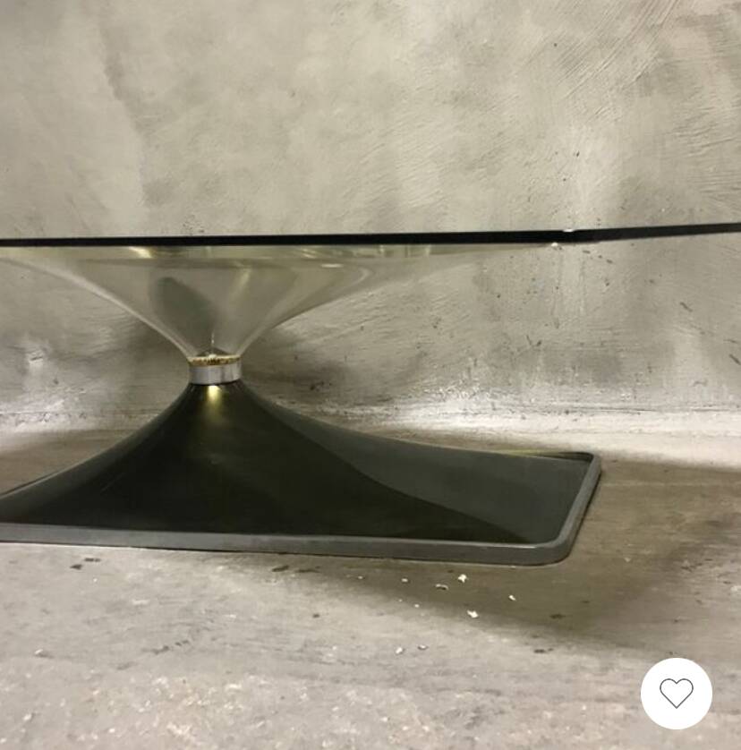 Table basse Michel Dumas, pour Dumas Créations, France 1970