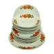 Set of 14 plates and a vintage Winterling dish