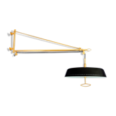 Wall lamp with telescopic counterweight Stilnovo brass