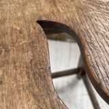 High oak workshop stool