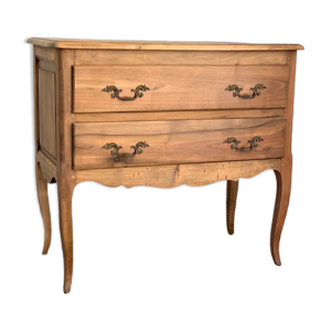 Commode sauteuse noyer - massif