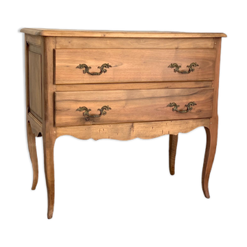 Solid raw walnut jump cabinet