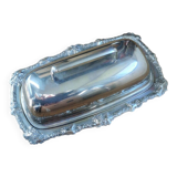 Metal butter dish