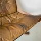 Vintage Falcon chair leather