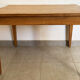 Table de ferme vintage ou bureau en bois massif