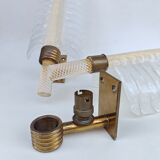 Pair of Murano glass wall sconces by Barovier and Toso.