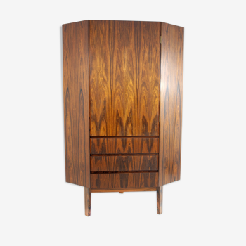 Armoire angle palissandre, années 1960