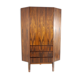 Armoire angle palissandre, années 1960