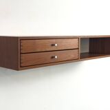 Teak Wall Console No. 132 by Kai Kristiansen for Aksel Kjersgaard, 1960s