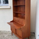 Danish library and its teak secretary 1960 by Johannes Sorth