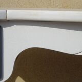 Small white and grey wooden dressing table