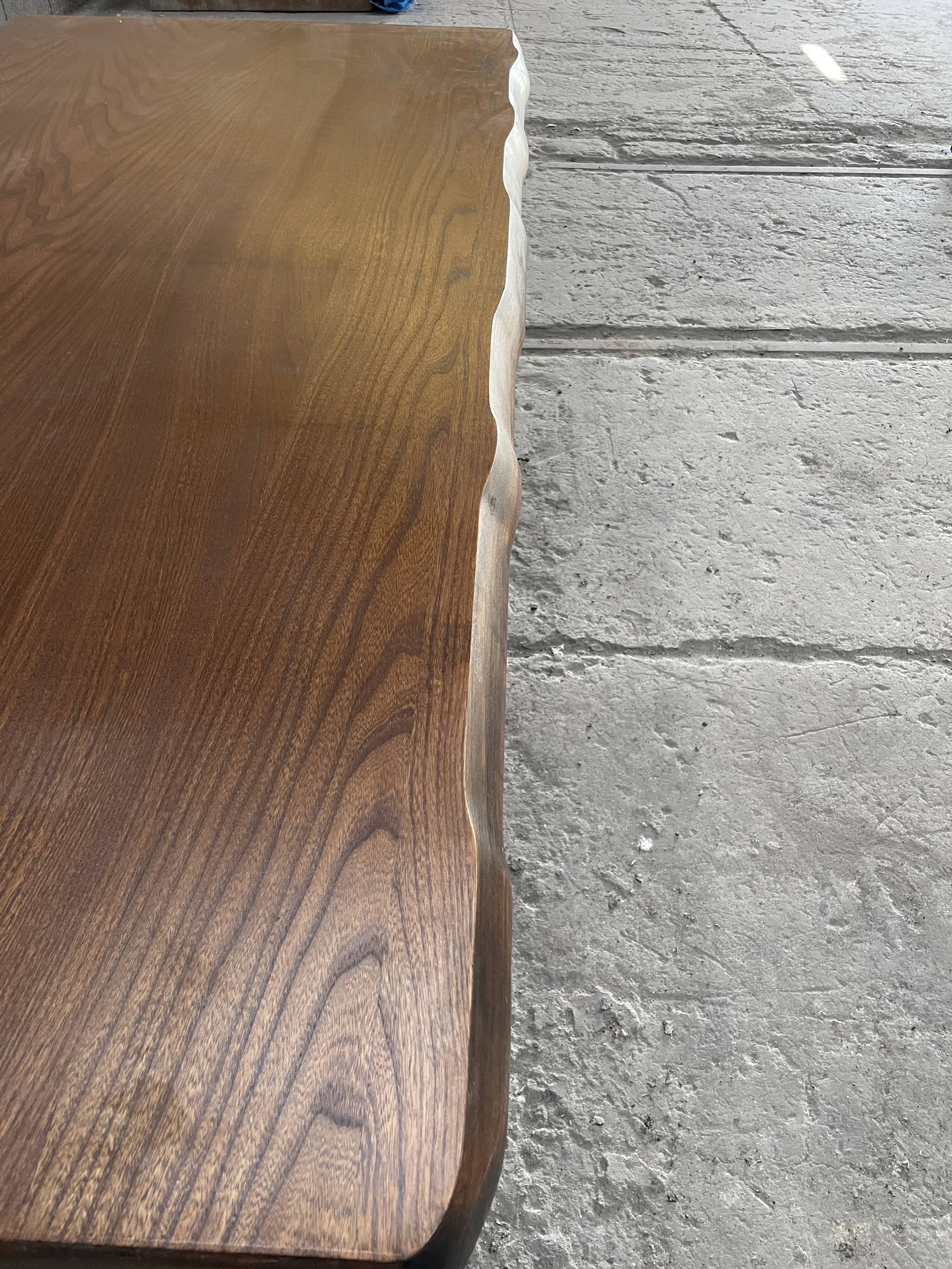 French brutalist table by Aranjou