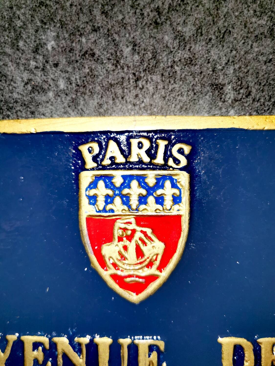 Champs Elysées street sign