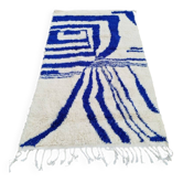 Tapis berbère marocain noué à la main
